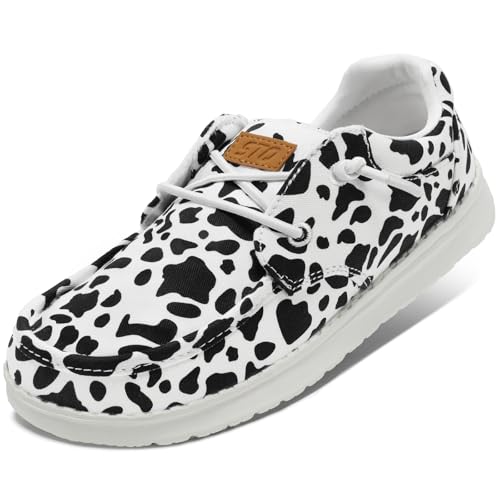 Image of STQ Women's Lace up Loafers丨Orthopedic Comfotable Ultralight Boat Casual Shoes with Arth Support