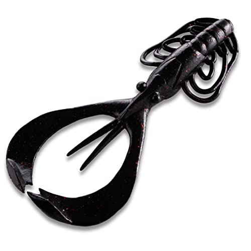 �x�C�g�u���X(Bait Breath) Dekamix 4.5" 5pcs #140 �u���b�N/���b�h