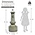 Bumilgar Outdoor Wall Fountain with LED Lights, 40.16” H Freestanding Garden Water Fountain, Large Floor Standing Patio Waterfall Feature, European Resin Flat Back Yard Courtyard Porch Décor