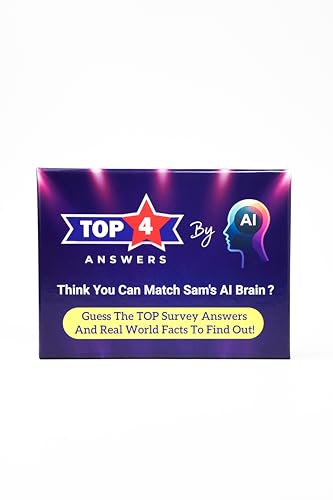 TOP 4 Answers By AI -The Ultimate Guessing Game! Fast-paced party fun for Family and Group Game...
