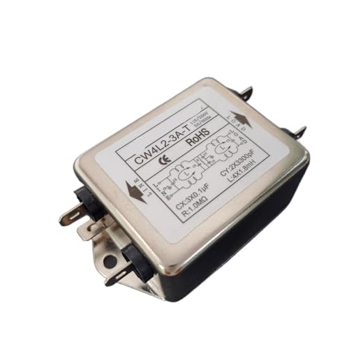 Purificación de filtro potente monofásico CW4L2-3A-T para sonido de alta fidelidad sin ruido