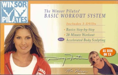 Winsor Pilates original 3 DVD Basic Set.