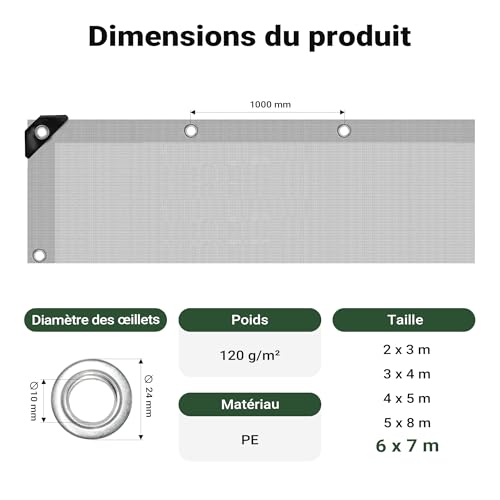 Bâche de camion pour protéger le bois de chauffage dans le jardin - 4