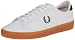 Fred Perry Men's Spencer Perforated-Leather Fashion Sneaker