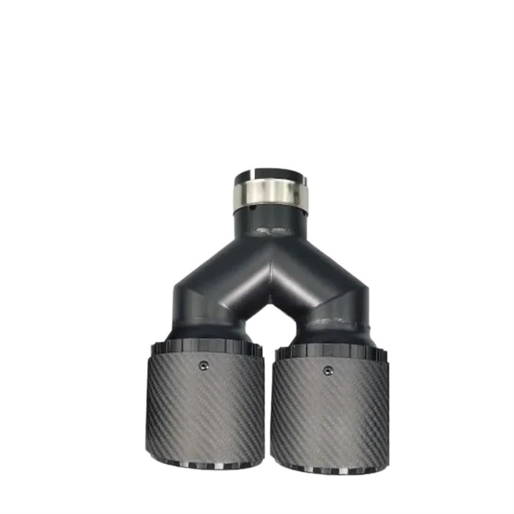 Embout d'échappement double sortie universel pour buse de silencieux auto - 8