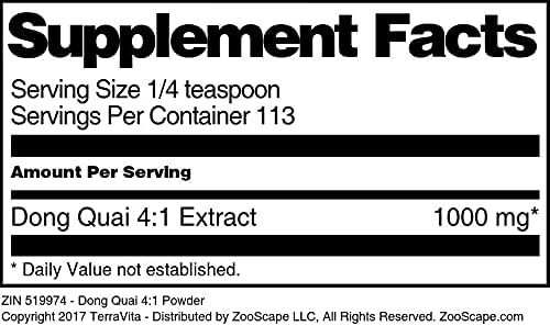 Miniatura 4 de Dong Quai 41 Polvo (4 oz, ZIN 519974)