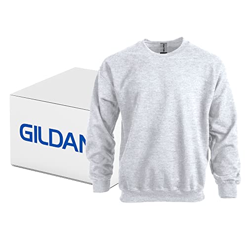 Image of Gildan Unisex Adult Fleece Crewneck Sweatshirt, Style G18000, Multipack