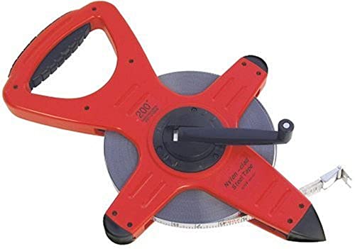 Cst/Berger 82-20080B 200Ft Nylon-Clad Steel Zip-Line, 82-Series Open Reel Tape In Feet/8Ths #TOP3