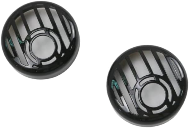 Motorbike Rear Turn Signal Protect Cover Fit For Harley Sportster 883 1200 X48 Road Glide Softail Slim FLSL FXSB FXBR FXBB (Black)