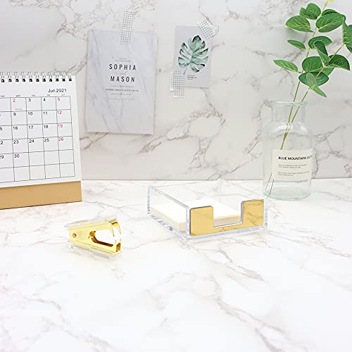 NatSumeBasics Clear Staple Remover Pure Gold Stapler Remover Cute Yellow Puller Removers Tool for Home Office School Desk Accessories Gift (Yellow Gold) - Thumbnail 7