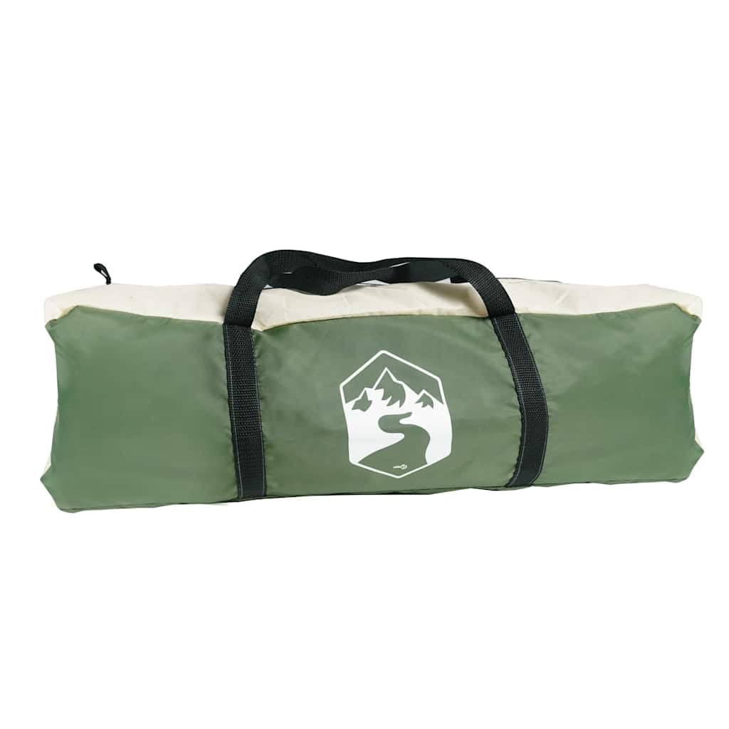 Tienda de campaña domo para personas, verde, T-poliéster impermeable con revestimiento de PU, xx cm, carpa exterior ligera para aventuras