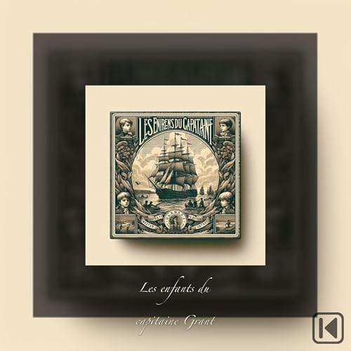 『Les enfants du capitaine Grant』のカバーアート