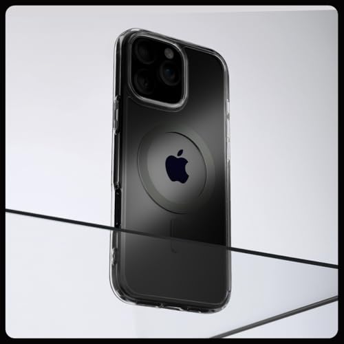 Image of Spigen for iPhone 16 Pro Case, Ultra Hybrid MagFit [Anti-Yellowing] [Compatible with Magsafe] - Clear Graphite