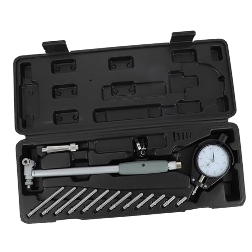 HAKIDZEL Flexible Manual Bore Gauge with Precision Dial Indicator for Inner Measurement High-Accuracy Mechanical Measuring Tool for Industrial and Automotive Use
