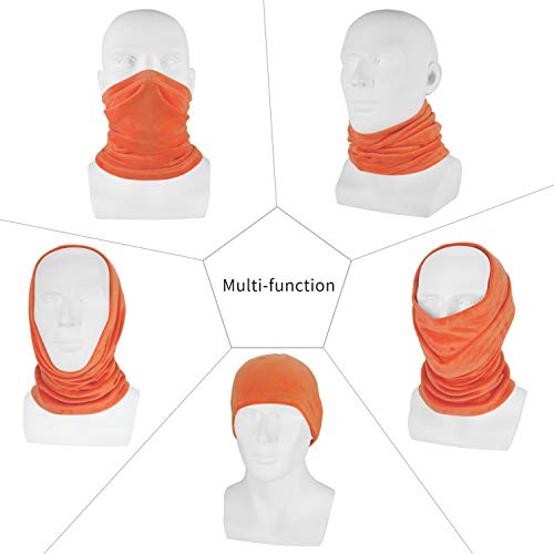Image of Fleece Neck Warmer Windproof Winter Neck Gaiter for Men Women