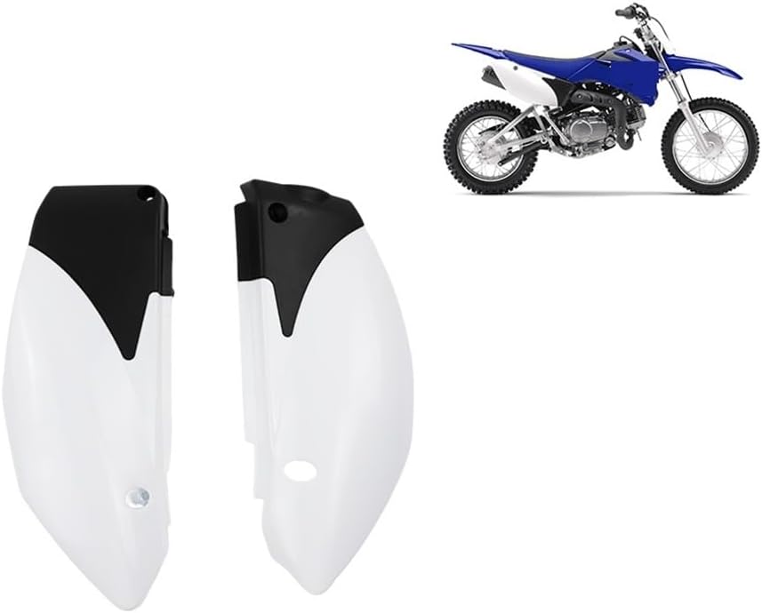 Motorcycle Side Fairing Motorcycle Rear Left Right Mudguards Fairing Kit for TTR 110 TTR110 Dirt Pit Bike Motocross Parts