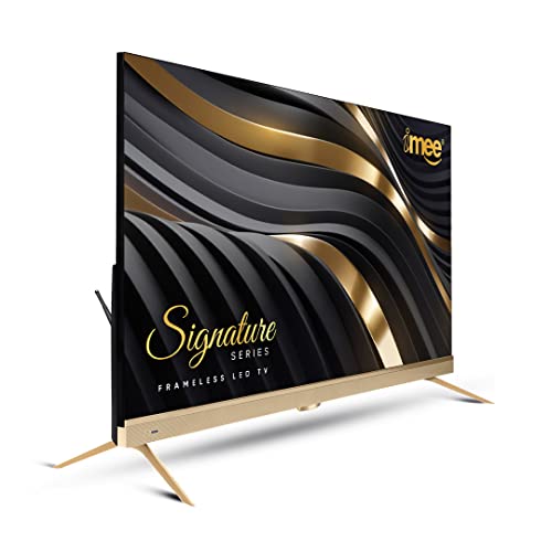 Image of imee - Signature Series 4K UHD Smart Frameless LED TV with Dolby Vision & Voice Command (43 Inch in Size) (Gold)