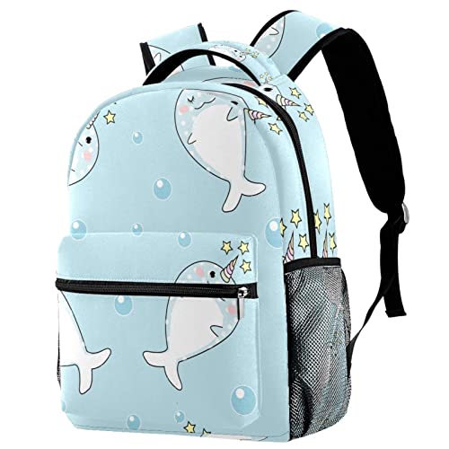 Sac à dos de voyage bleu océan pour les sorties scolaires des enfants