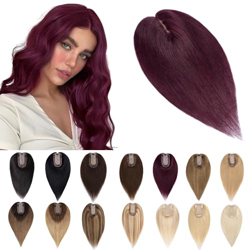 SEGO Human Hair Toppers for Women With Thinning Hair, 7