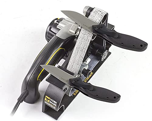 WORK SHARP Blade Grinding Attachment – WSSAKO81112 Ken Onion Edition Blade Grinder Attachment – Grinder Blades for Knife Shaping, Tool Sharpening and Honing