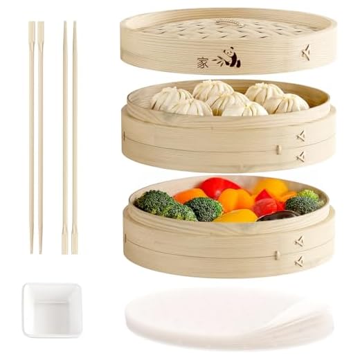 Prime Home Direct Bamboo Steamer