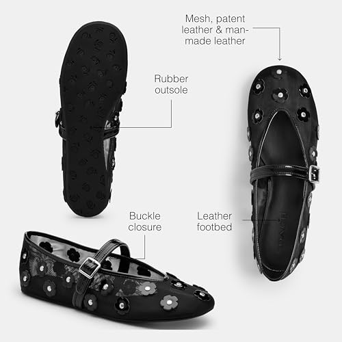 Coach Womens Tea Rose Patent Leather Soft Mary Jane3