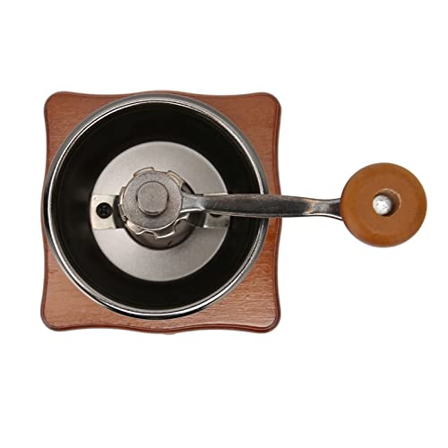 Betued Manuelle Kaffeemühle, manuelle Kaffeemühle aus Holz Edelstahldraht für zu Hause – Bild 5
