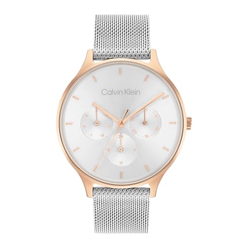 Calvin Klein silver stainless steel bracelet watch – image 1
