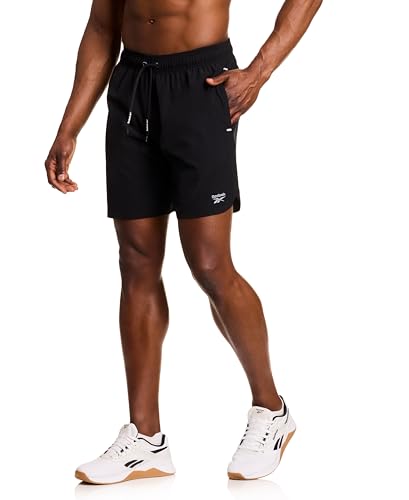 Reebok Turbo 2.0 Short tissé idéal pour le running et le fitness en salle