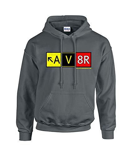 Pilot Expressions Men's AV8R Taxiway Sign Sweatshirt