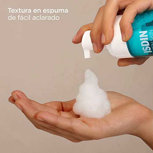 Miniatura 2 de Isdin Acniben Paso 1 Limpiador Purificante Espuma Facial,Limpia Los Poros En Profundidad De La Cara, Regula El Exceso De Sebo, 1 X 150 Ml
