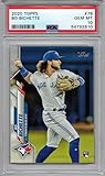 2020 Topps Baseball #78 Bo Bichette Rookie Card Graded PSA 10 Gem Mint