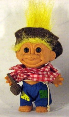 troll dolls Hillbilly w/ Yellow Hair