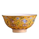 La portion de taille parfaite ou à utiliser comme bols à soupe ou à pâtes. Un cadeau de bon goût, le style classique de la cour ancienne de la Chine, est un cadeau de bon goût for les amis, la famille, les copines et les collègues.