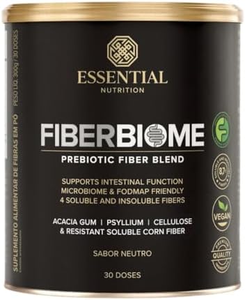 Fiber Biome sabor Neutro 300g - Essential Nutrition