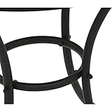 Siena Garden Tisch Prato, Ø70x71cm, Gestell: Stahl, pulverbeschichtet in schwarz matt, Fläche: Mosaik,Tischplatte: Keramik - 9