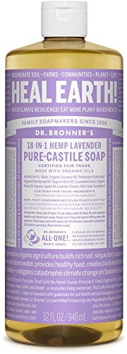 Dr. Bronner s, Pure Castile Soap, Liquid Soap, Lavender Hemp, 32 oz