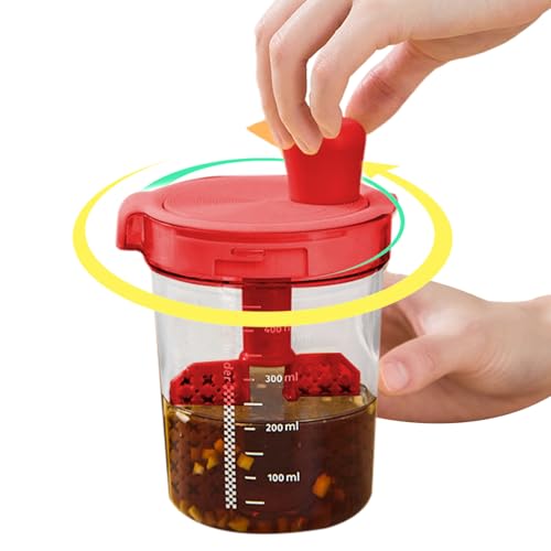 Imagen de Tazas de mezcla multifunción con gran Mag Fass Mag Manual Huevos batido y filtro Back Power Coffee Protein Powder Escala de filtro para la cocina en casa