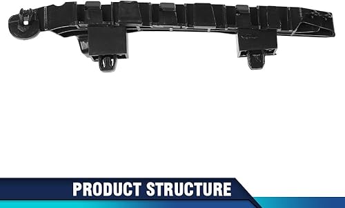 Miniatura 289 de PIT66 Soporte de parachoques delantero compatible con Hyundai Sonata 2011-2015 2 piezas soporte de parachoques delantero izquierdo y derecho