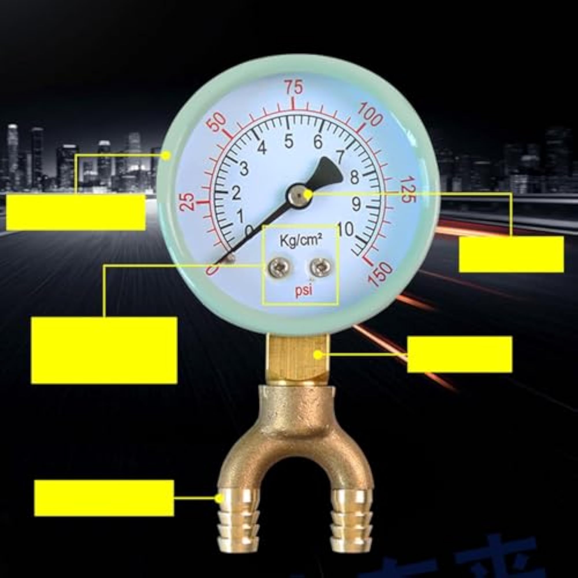 Fuel Injection Pressure Tester Kit for Automotive Vehicles