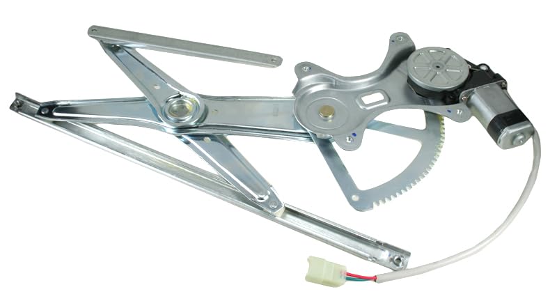 Image of TRQ Front Right Power Window Regulator & Motor Assembly Passenger Side Compatible with 2003-2008 Toyota Corolla