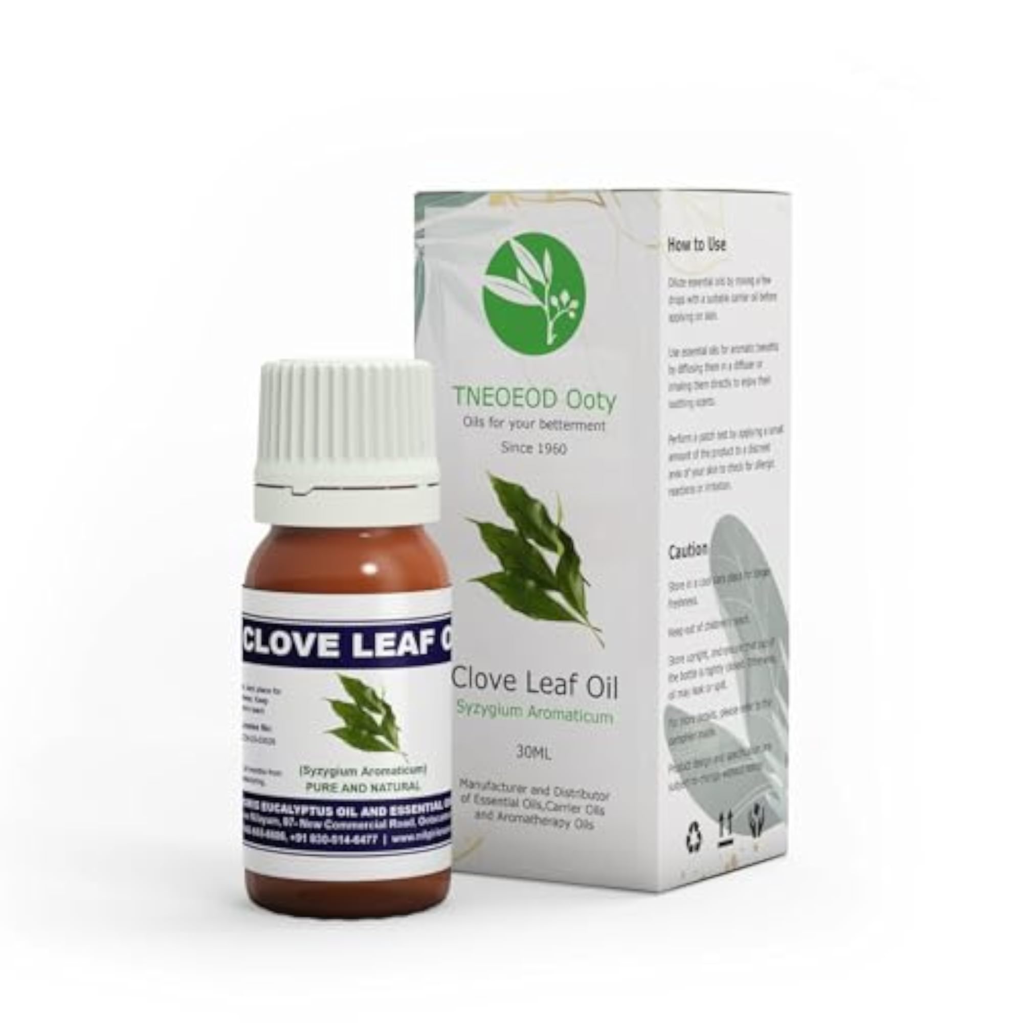 TNEOEOD Ooty Clove Essential Oil, 30ml