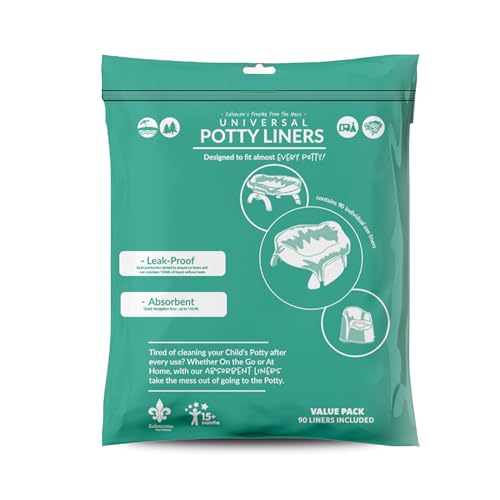 Kalencom Universal Potty Liners - Disposable Potty Liners for Toddlers - Absorbent and Leakproof -...