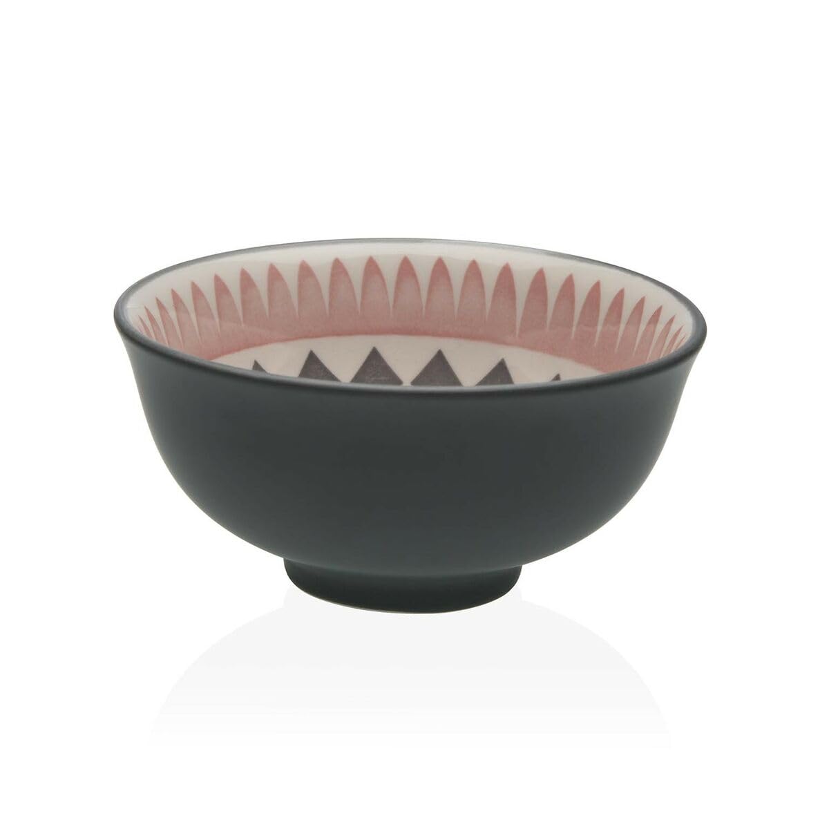 Versa Bowl Grey 11.5 x 6 x 11.5 m Ceramic Porcelain
