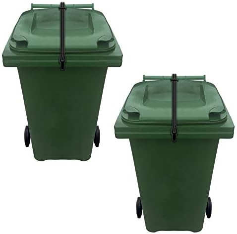 Wheelie Bin Lid Strap Lock NO Drilling, New Model, NO GLUEING - Easy ...