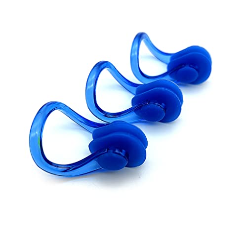 Zooshine 12 Pcs Waterproof Swimming Nose Clip Silica Gel Swim Nose Plug For Kids And Adults With Bright Color #TOP4