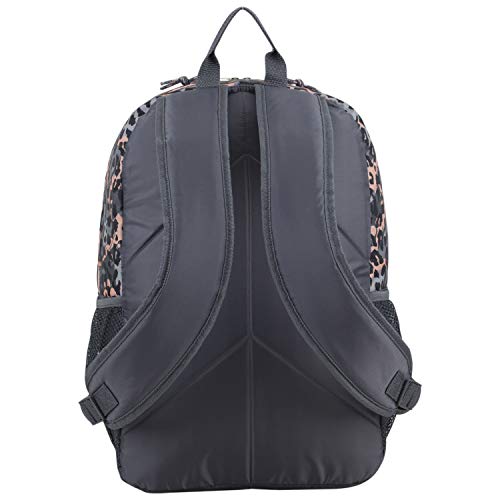 Eastsport Multi Pocket Backpack, 18” Triple Compartment Book Bag W/Adjustable Padded Straps - Cheetah #TOP3