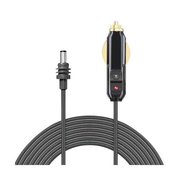 Starlink Mini DC-voedingskabel, 6FT/16FT/32FT 24V-12V DC Autolader Automatische Voeding voor Satelliet, Vervangingskabel voor Starlink Mini, 18AWG-kabel voor Vrachtwagens, Schepen, Waterdicht