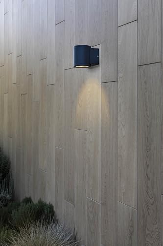 Applique gris foncé TOND 1L Faro Barcelona 71916 luminaire 3000K - 4