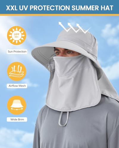 Sombrero Boonie UV Oversize para Verano 3XL miniatura 2